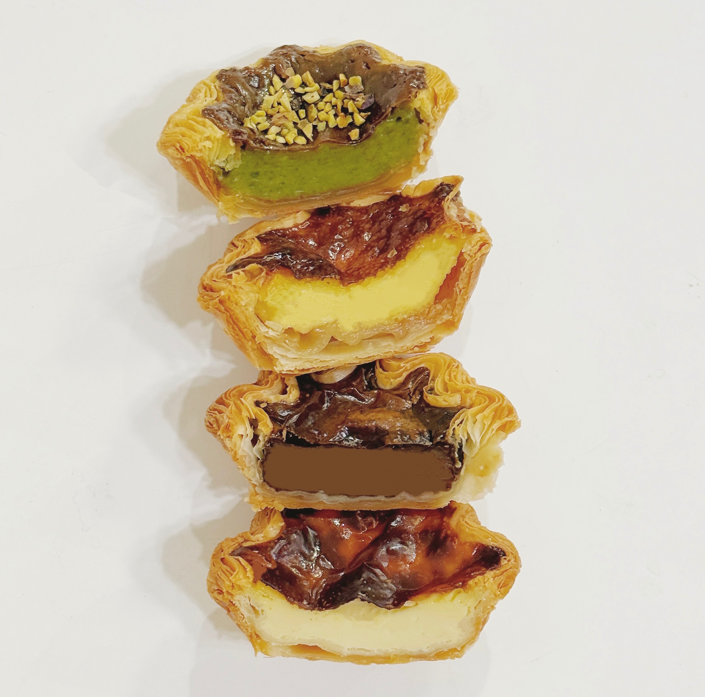 北海道十勝千層蛋撻