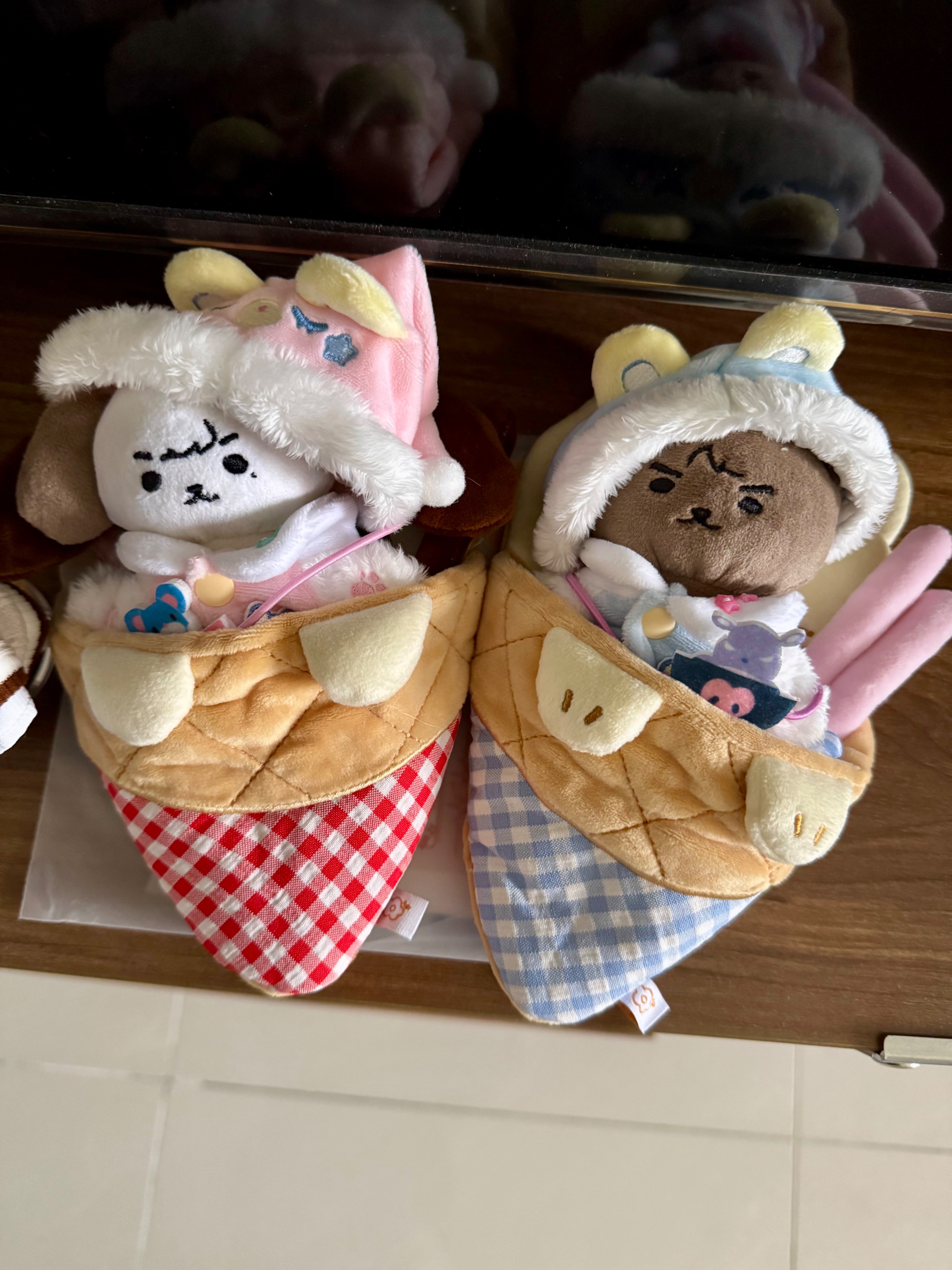 草莓球球-小熊睡衣套裝