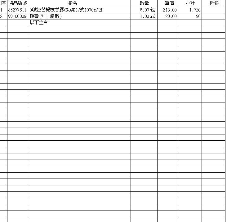 8/27 葉玫君-專屬賣場