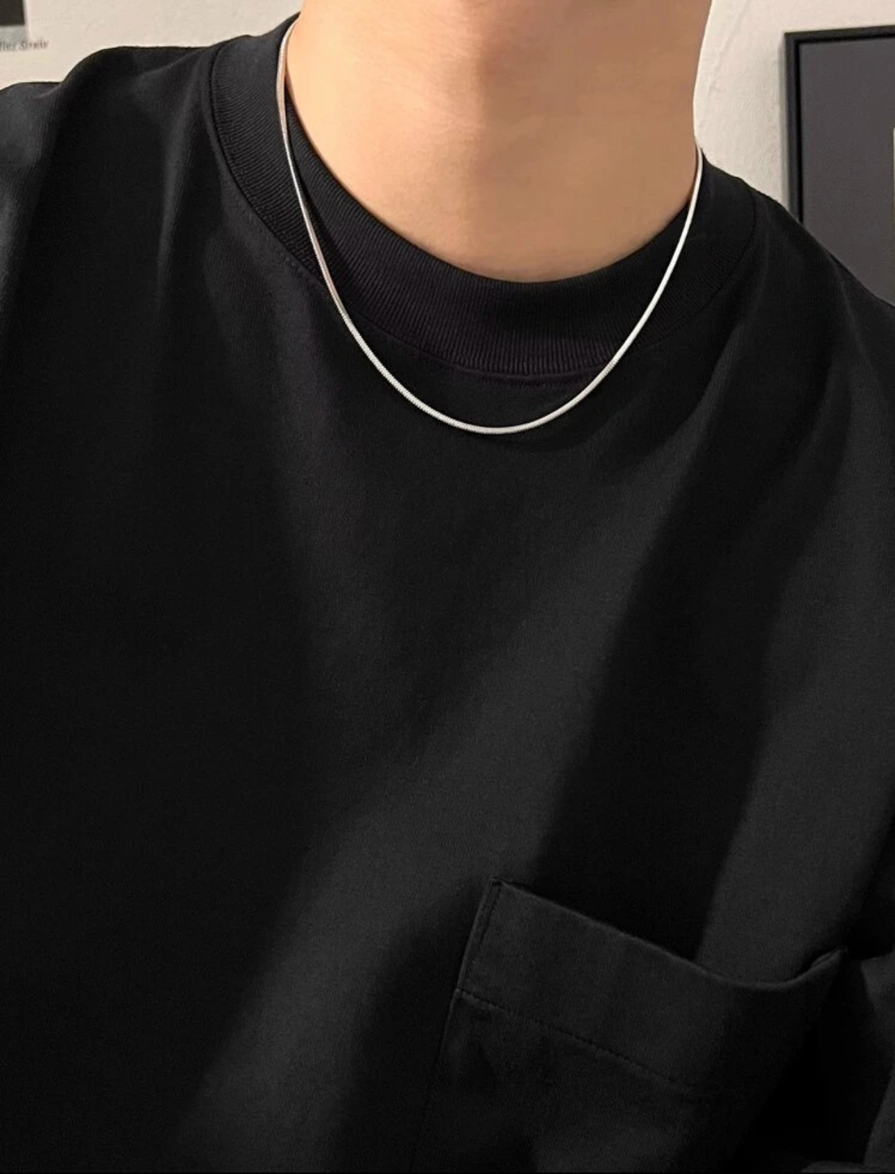 【化合選物】C3-045基礎款鈦鋼簡約項鍊 中性基本款 男女穿搭 首飾