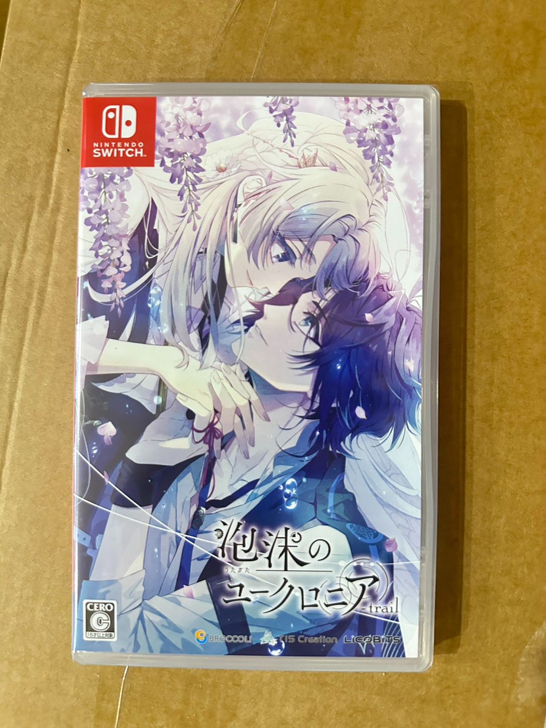 全新日文乙女遊戲 通常版 『泡沫のユークロニア -trail-』