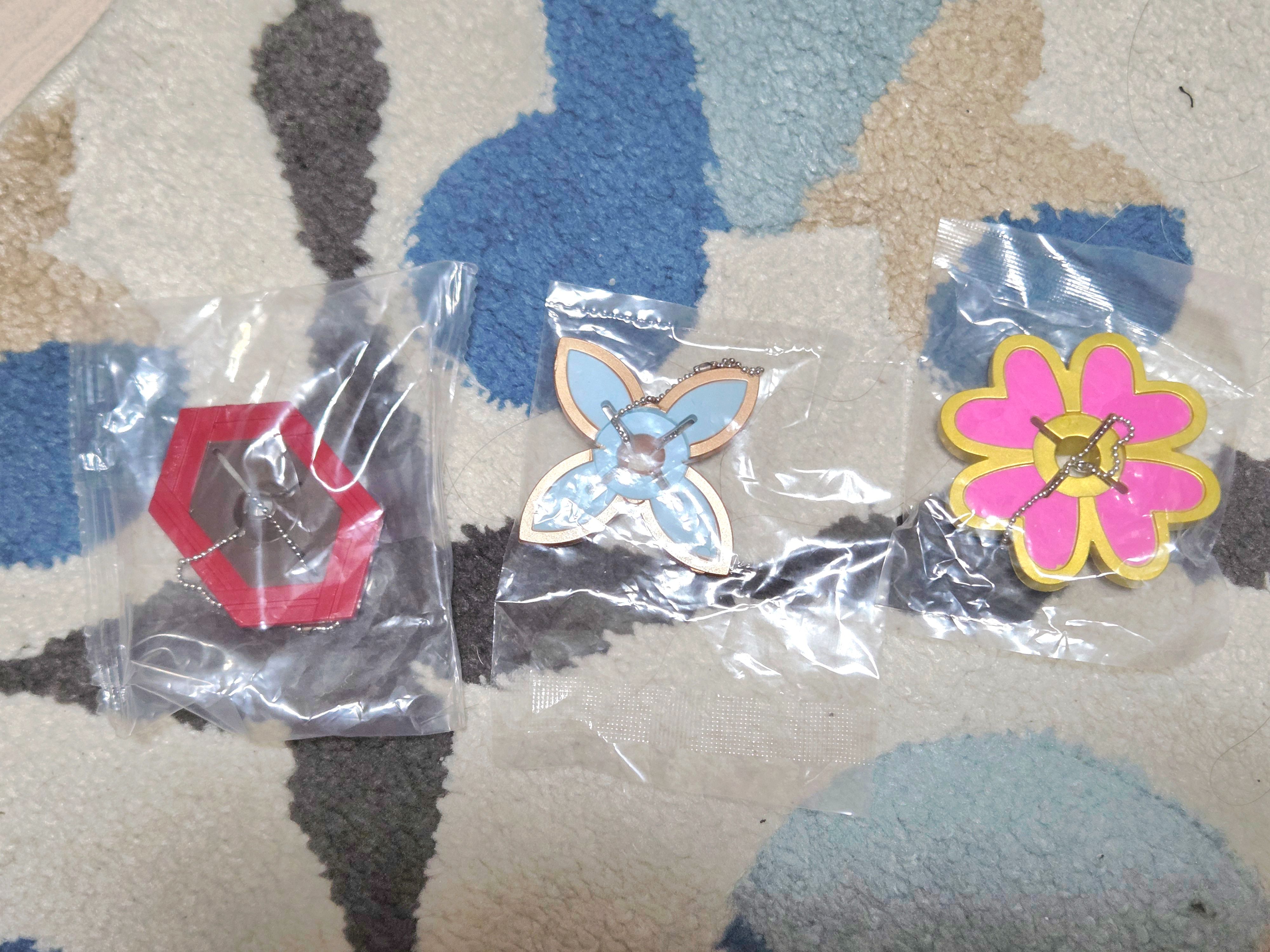 鬼滅之刃 傘柄刀鍔扭蛋 義勇 忍 戀柱