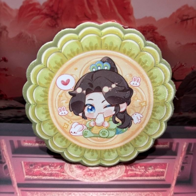 二哈和他的白貓師尊 Q版紙杯墊 薛蒙款 模偶飯