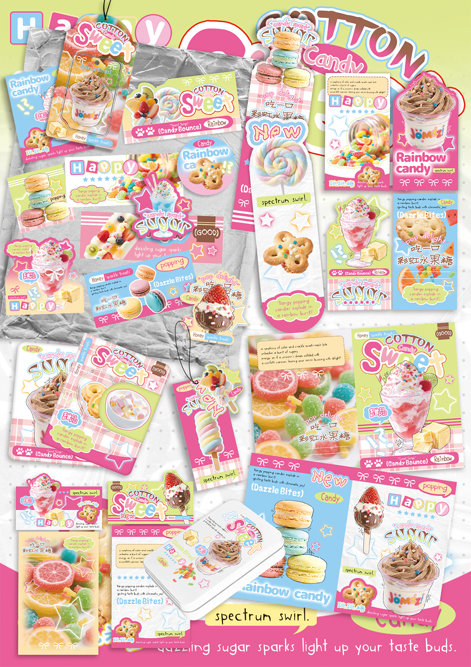 各種顏色的文創