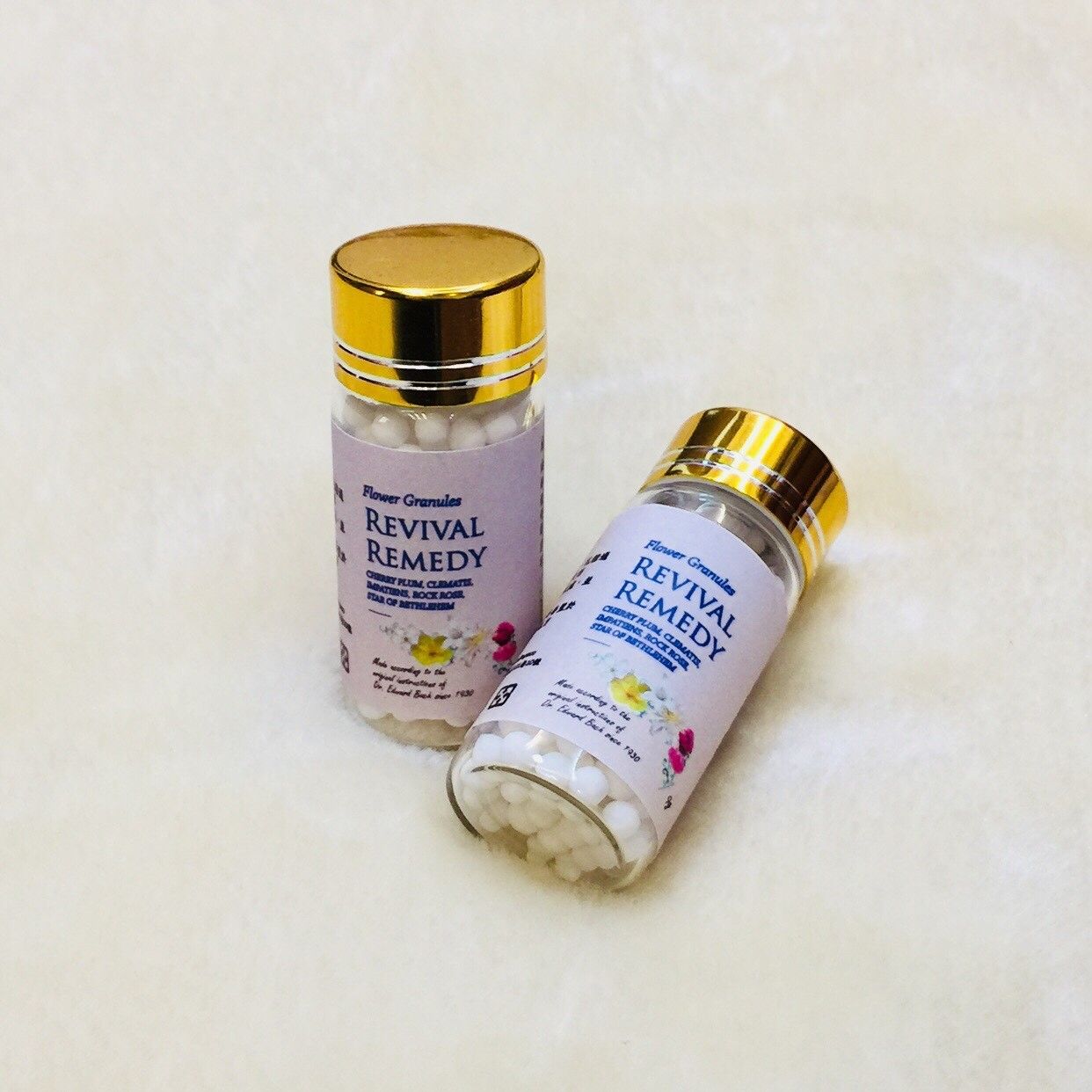 BACH花精糖球【Revival Remedy 急救花精】任何緊急情況之下使用／30ch巴赫花精／食在自在心空間