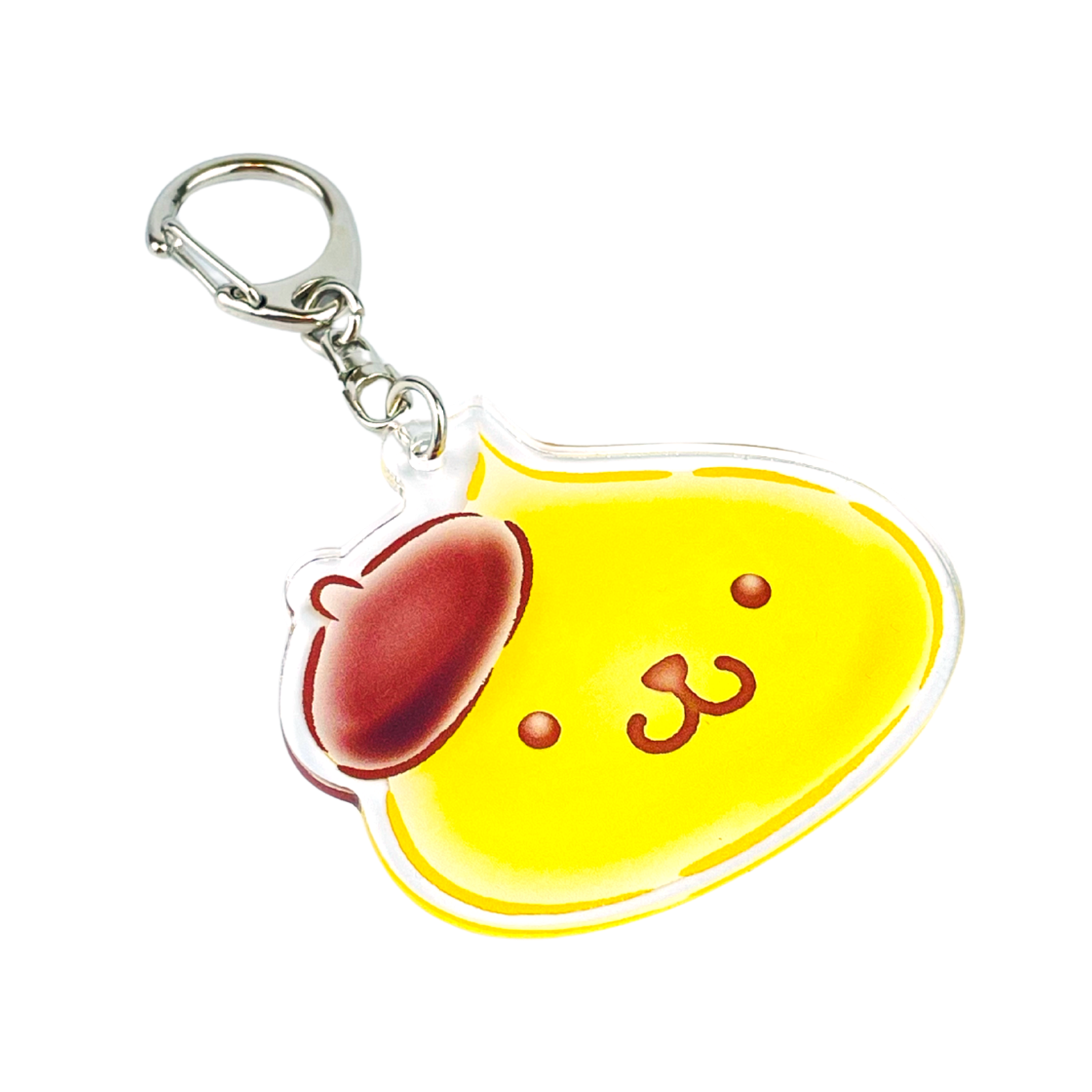 日版 ほっぺちゃんx 三麗鷗 樂園限定聯名系列 布丁狗 壓克力吊飾