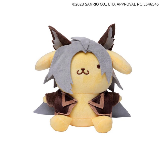 絕版 三麗鷗x碧藍幻想聯名 帥哥布丁狗 玩偶