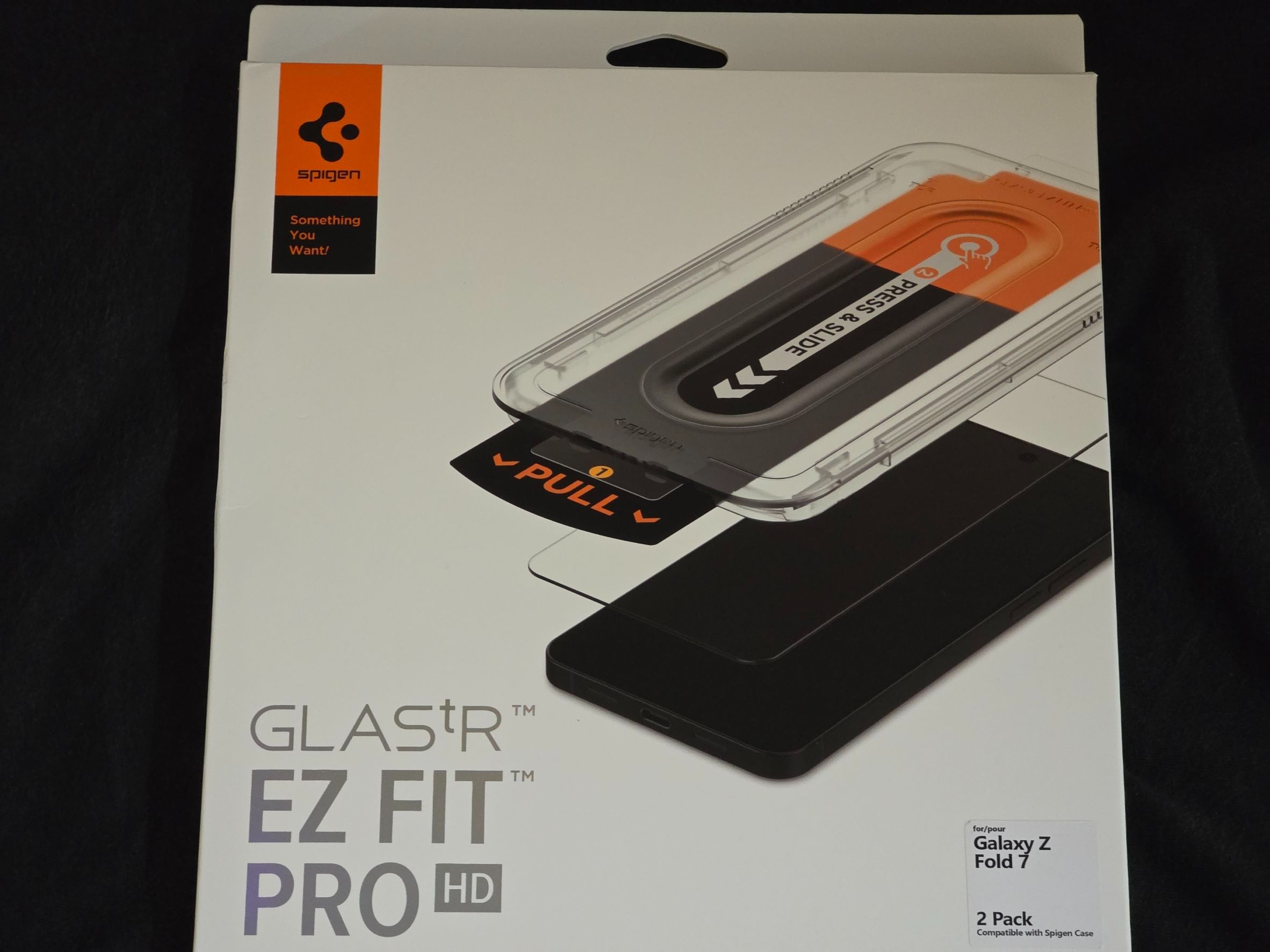 Spigen Galaxy Z Fold 7 Glas.tR EZ Fit HD（2P）- 玻璃 保護貼