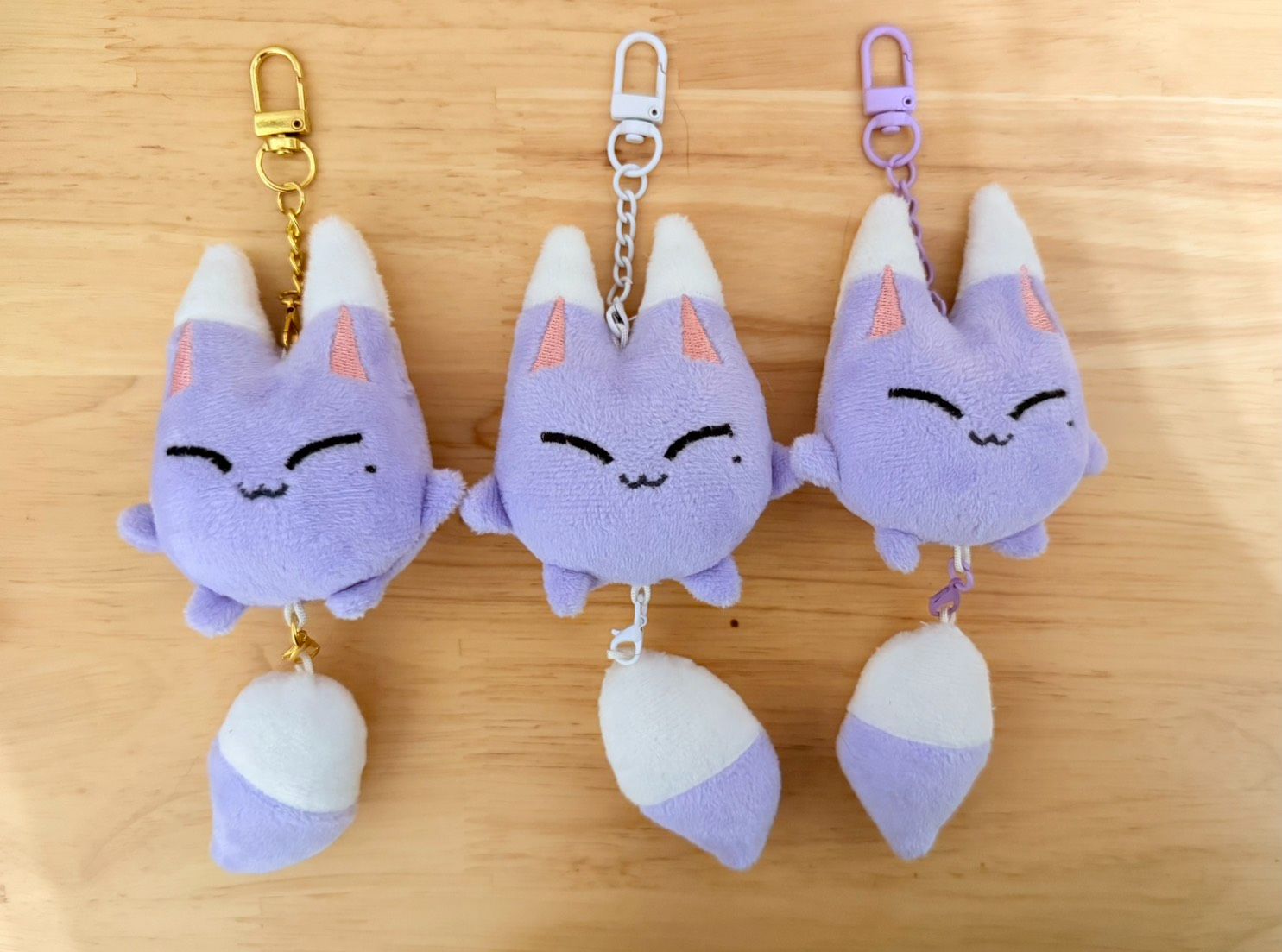 紫芋狐球餅－芋餅款_可選配飾顏色