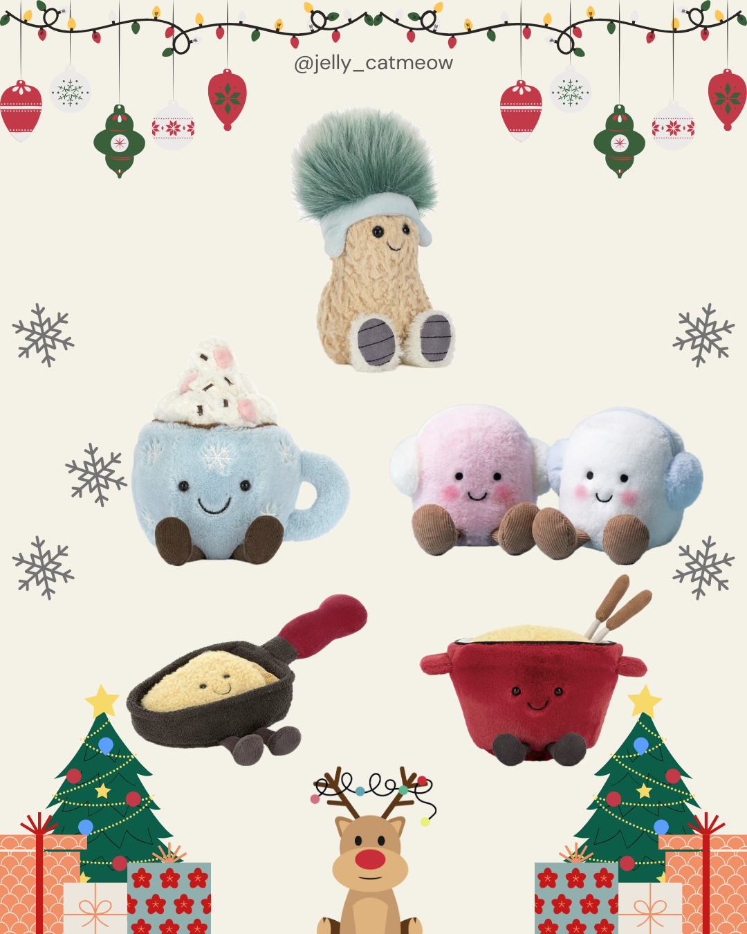 Jellycat 聖誕節系列 2 🎄
