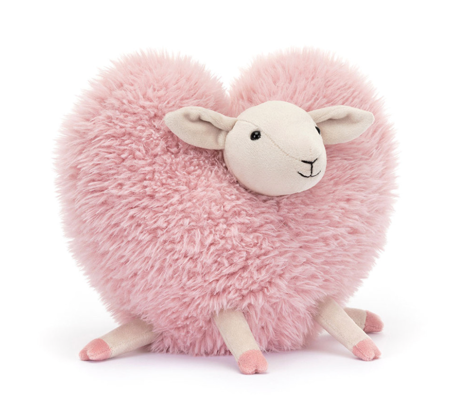 Jellycat愛心羊