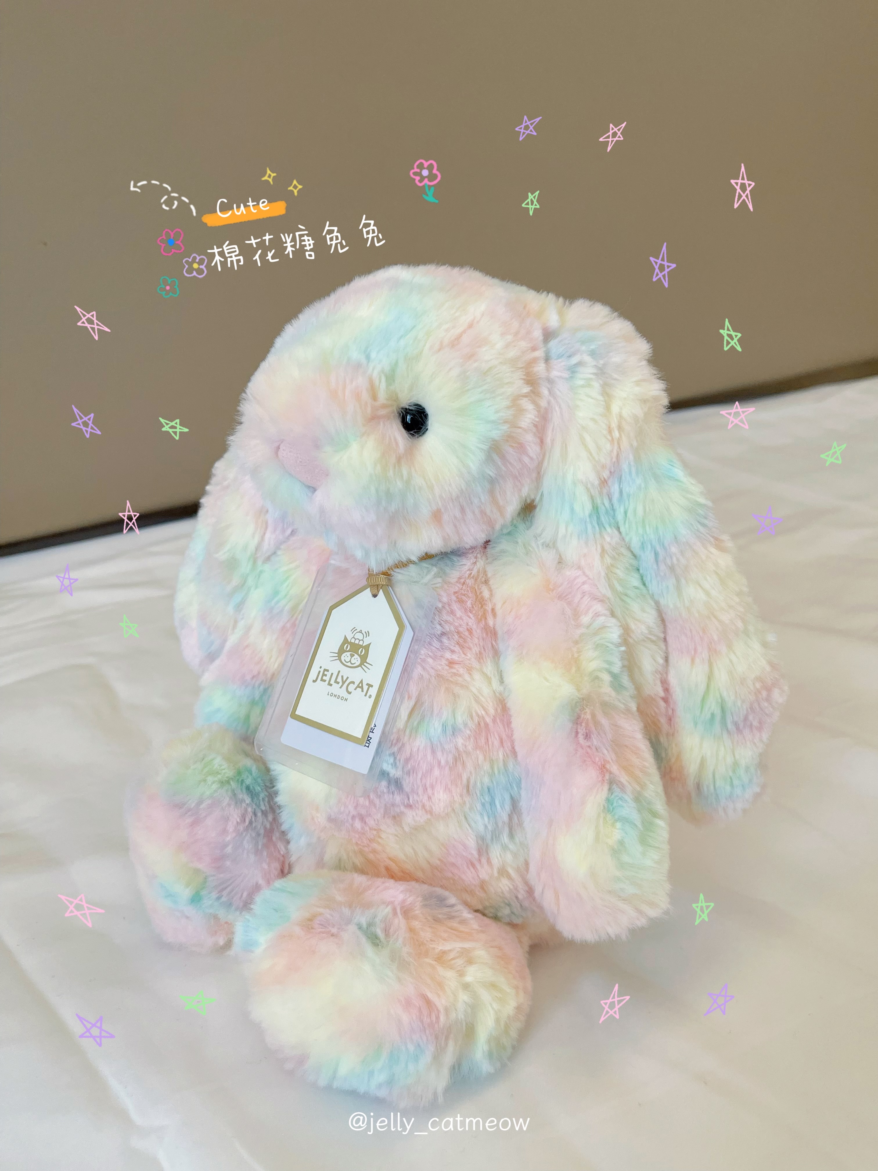 Jellycat 棉花糖兔