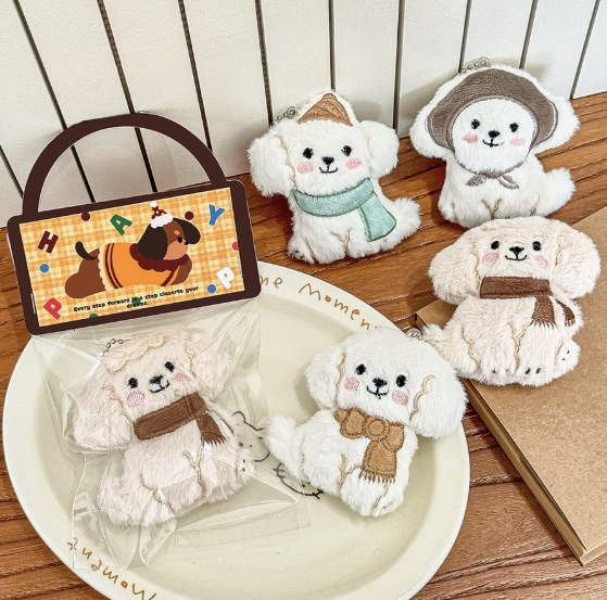 卡通小狗吊飾🐶