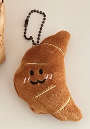 可愛食物吊飾🥐