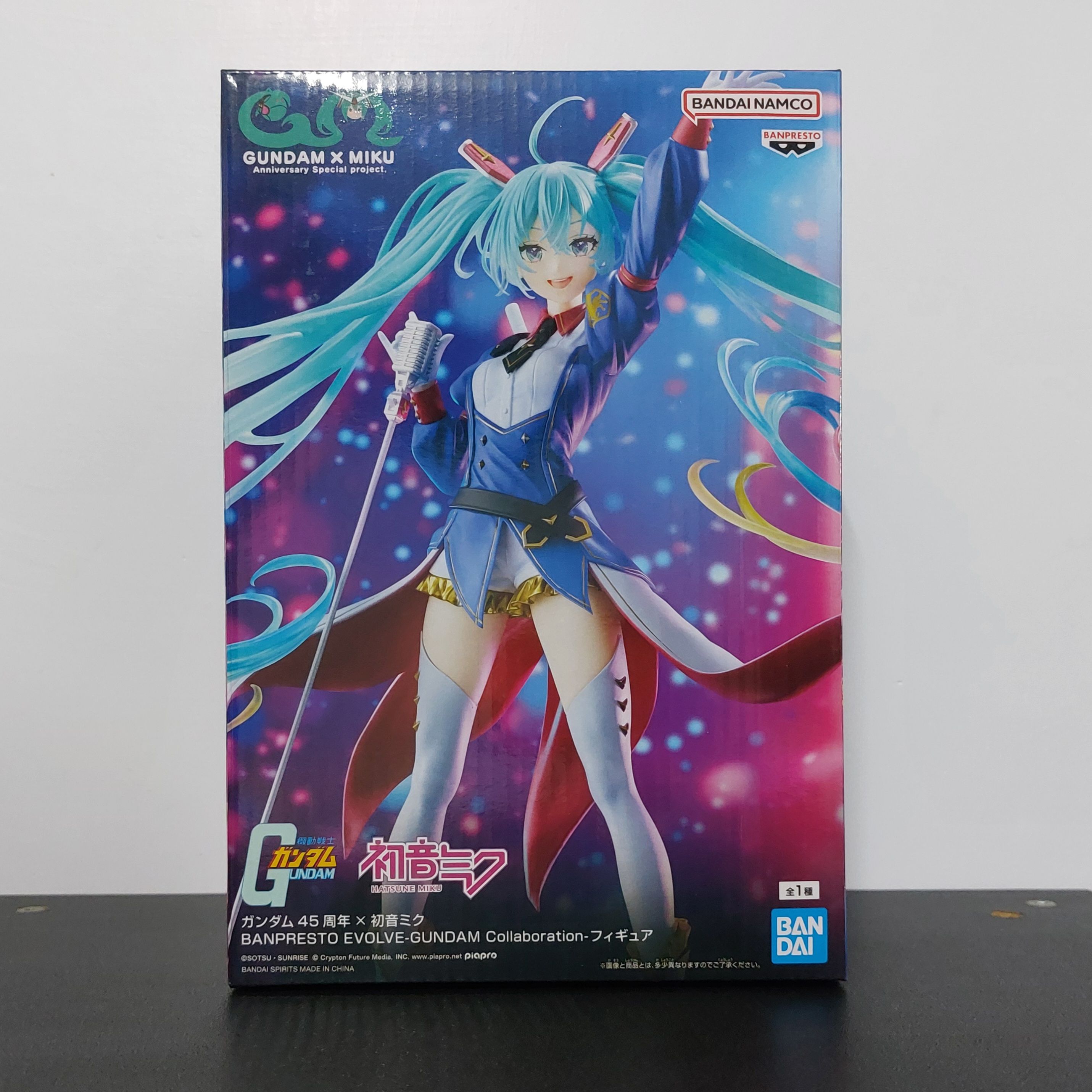 景品 鋼彈45周年×初音未來 EVOLVE GUNDAM Collaboration