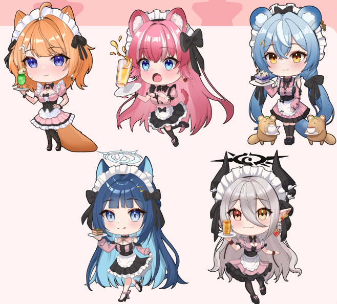 子午地雷系女僕系列吊飾