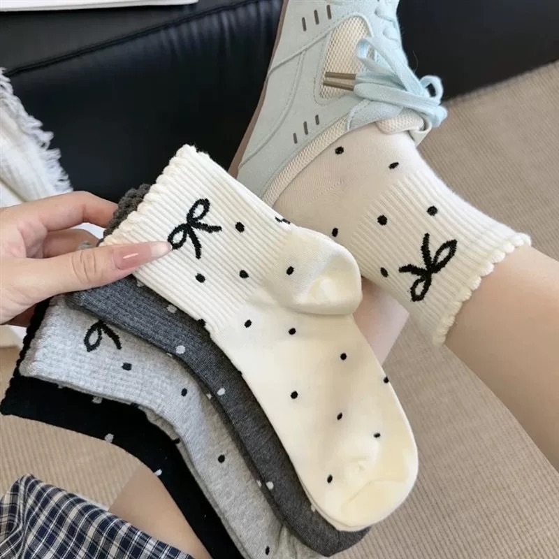 蝴蝶結襪襪