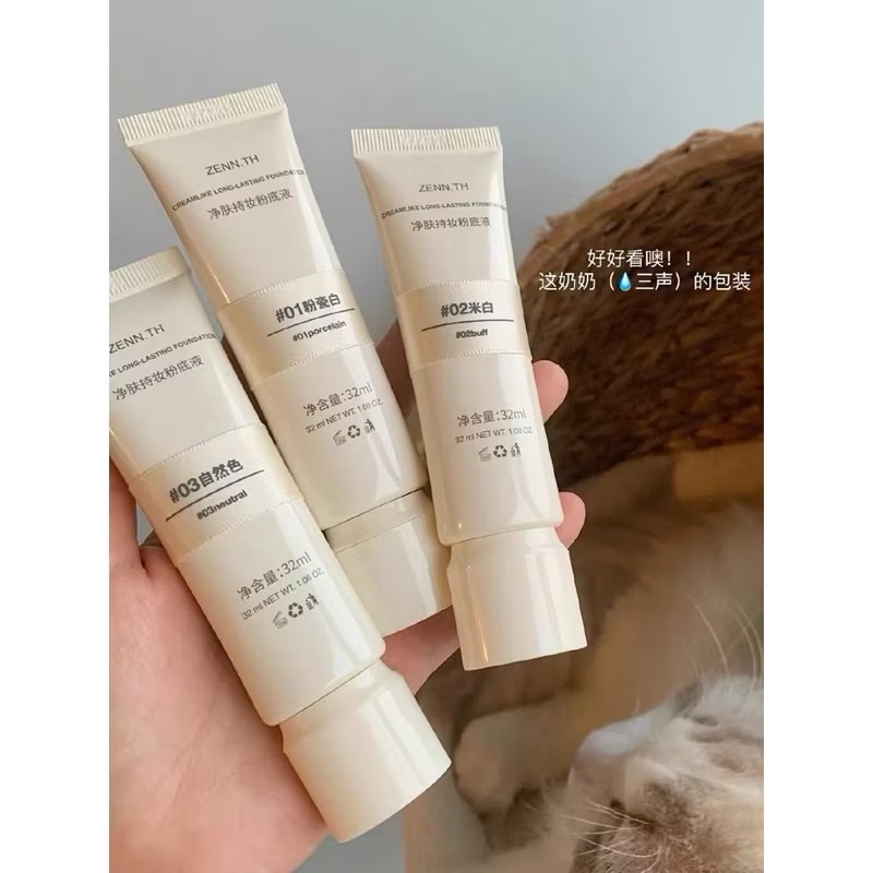 ZENN.TH淨膚持妝粉底液