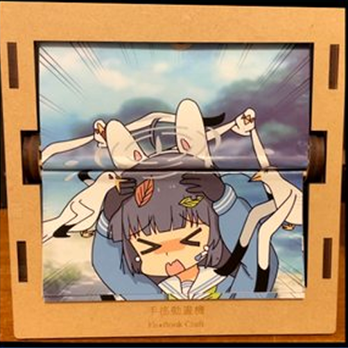蔚藍檔案同人-被海鷗攻擊的美優