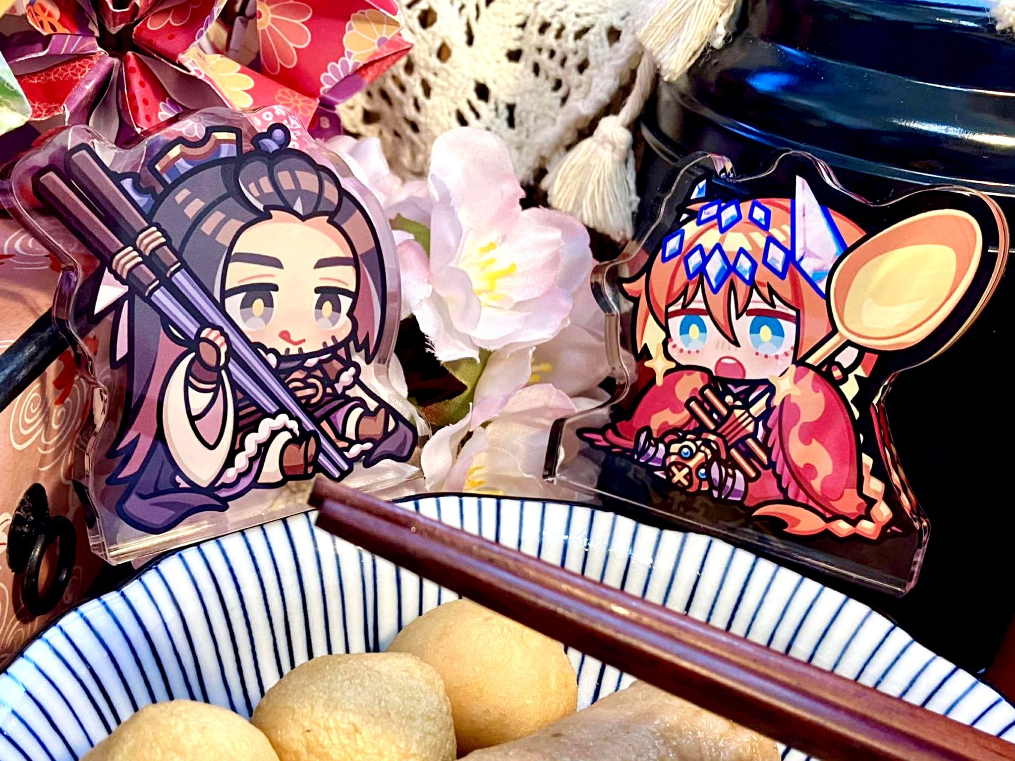 【東離劍遊紀】西幽組吃吃壓克力飯友