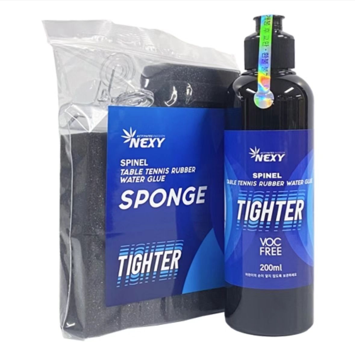 NEXY Taiwan - Tighter Rubber Glue 無機膠水 200ml 含刷棉 韓國製造
