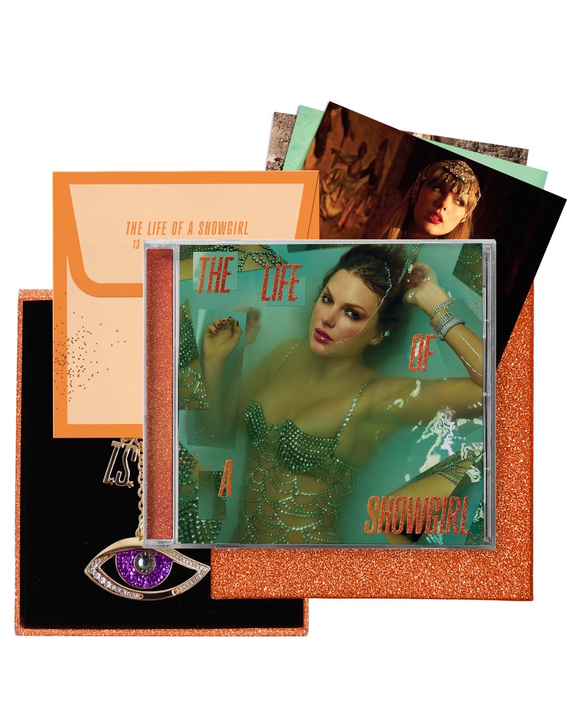 Taylor Swift《The Life Of A Showgirl》限量發行豪華CD