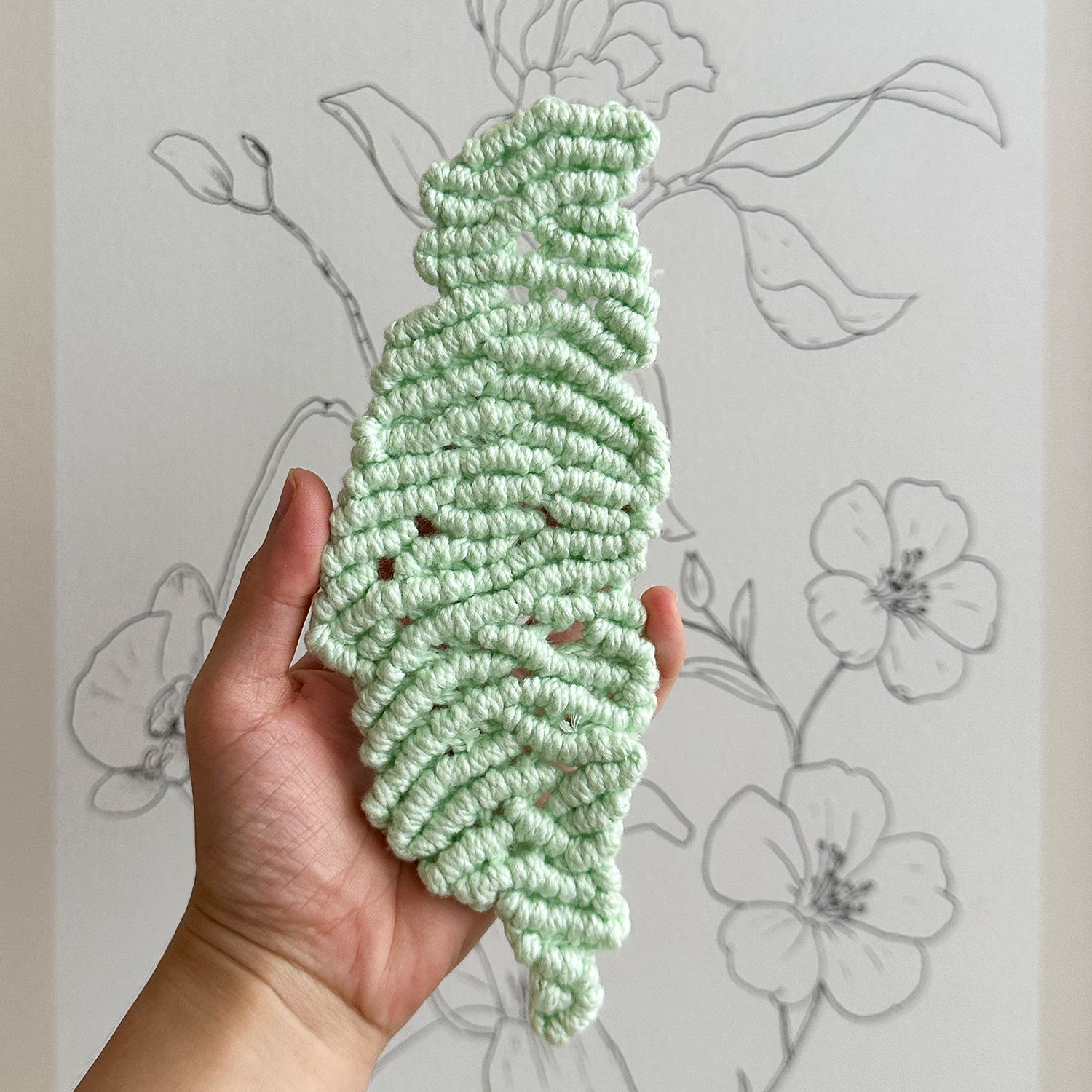 台灣杯墊材料包（2份材料可做2個杯墊）