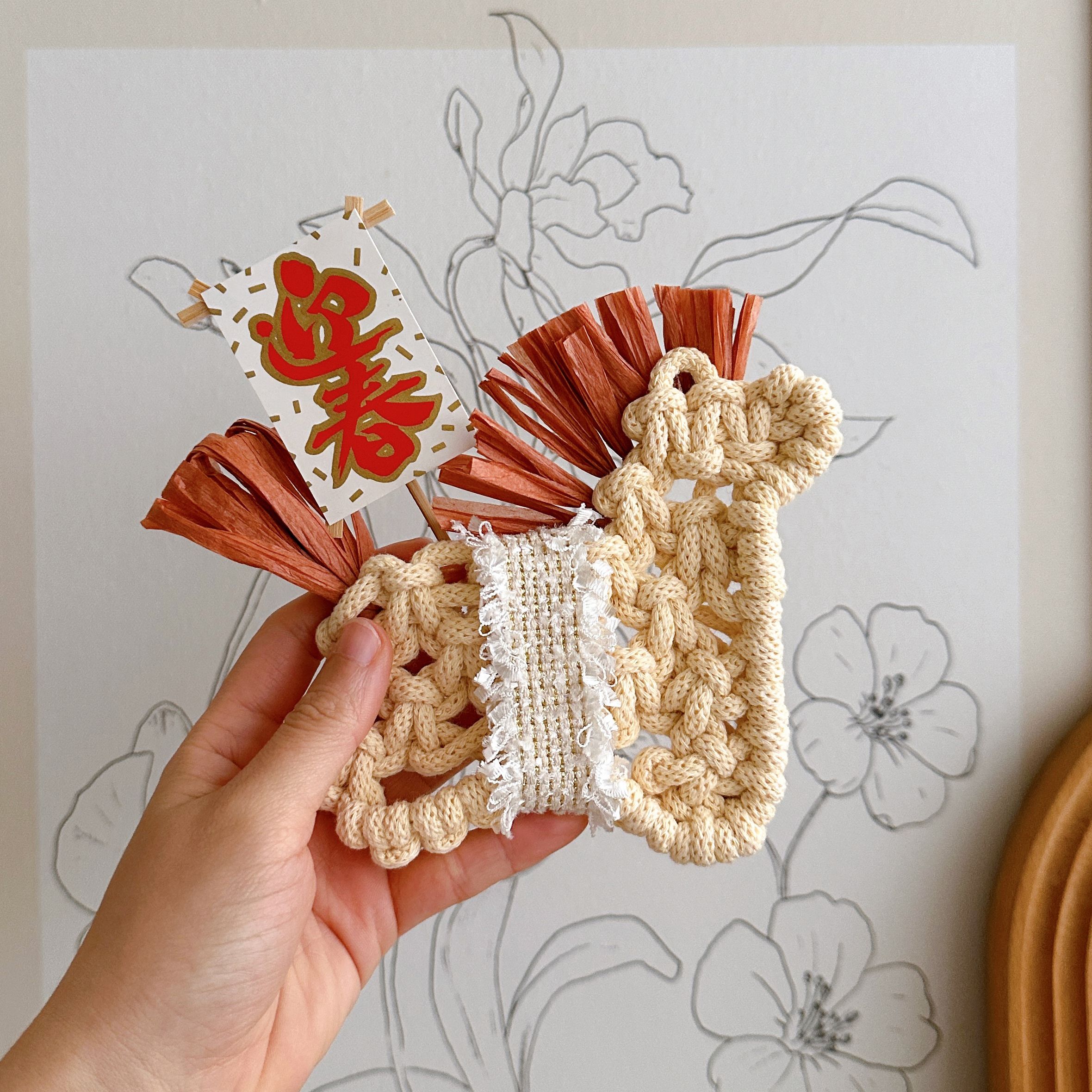 2026 馬上好運 馬年掛飾影片教學材料包