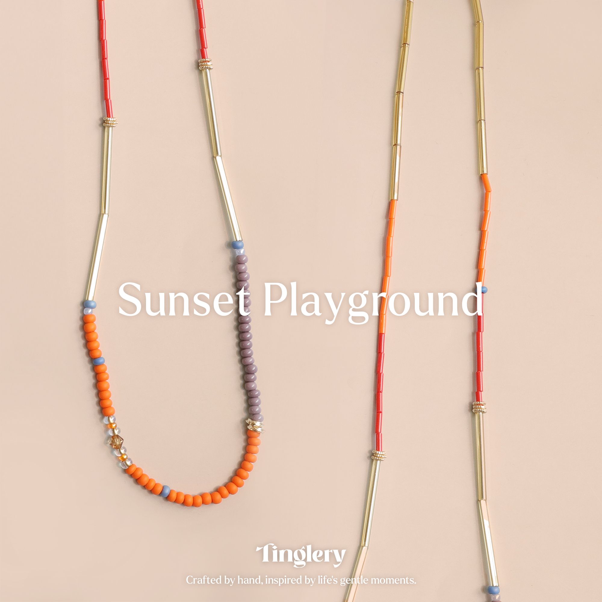 夕陽樂園 Sunset Playground  | 手工串珠項鍊