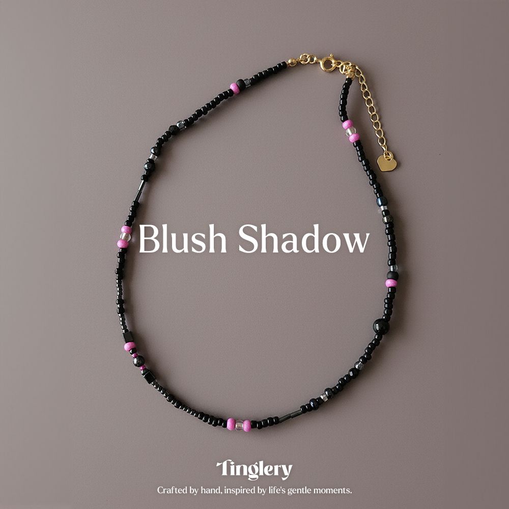 微紅的影子_Blush Shadow | 串珠項鍊 | 配件飾品