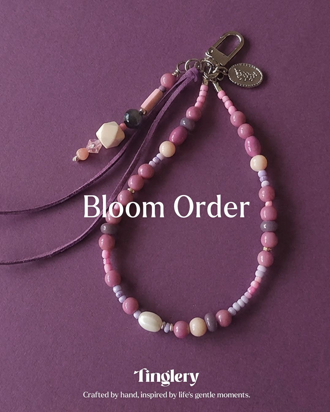 花序Bloom Order 手機鍊  配件飾品 可客製