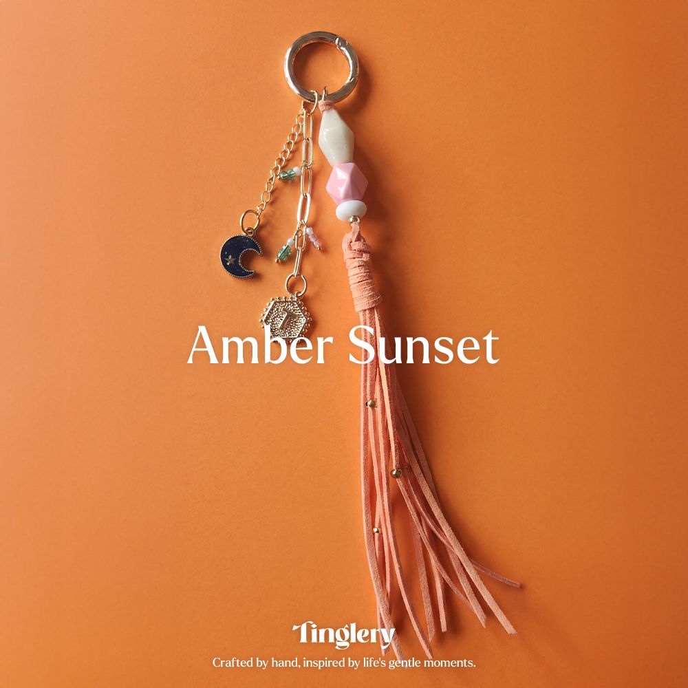 落日香橙Amber Sunset手機吊飾 I 配件飾品 I 可客製