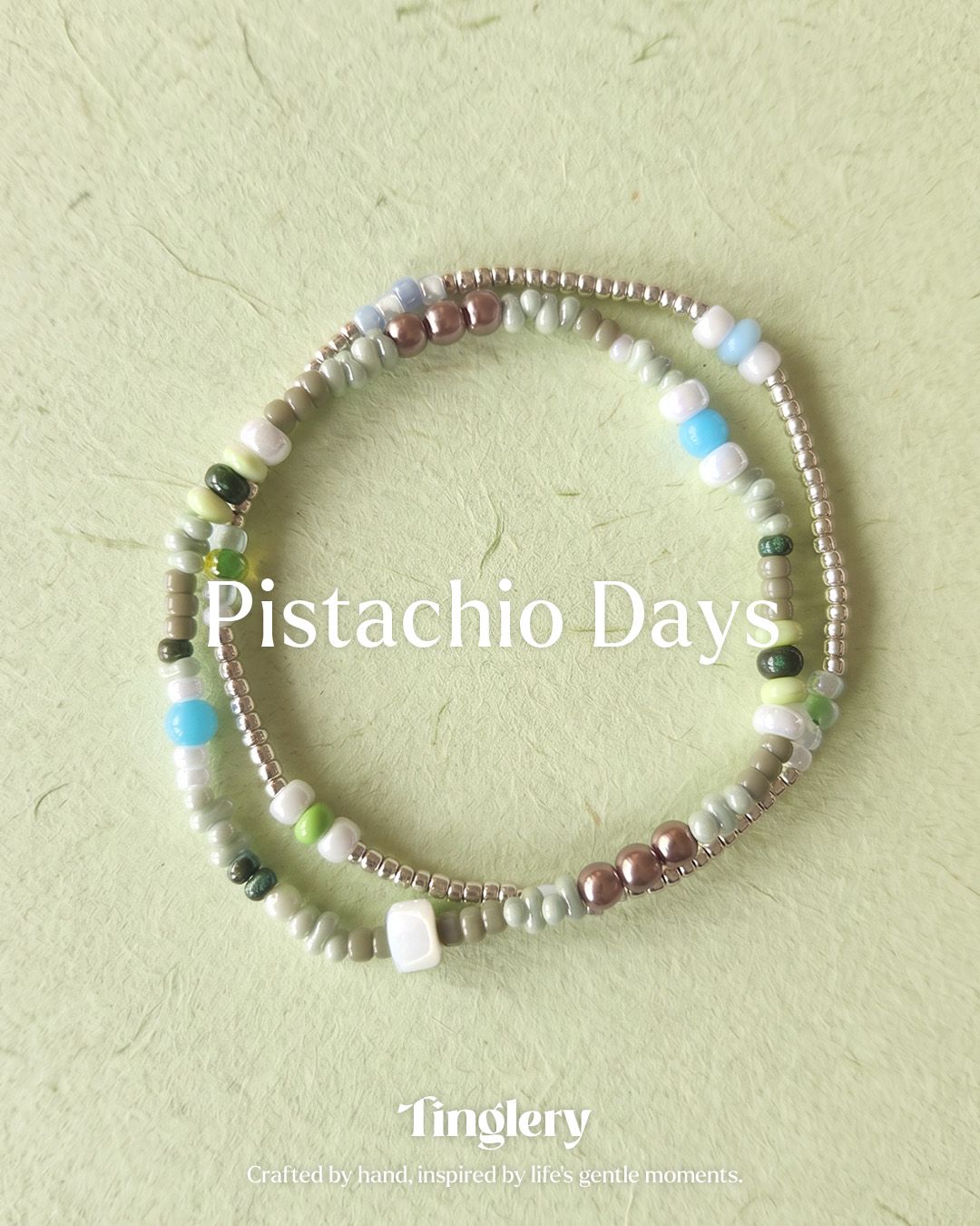 開心果日Pistachio Days | 串珠手鍊
