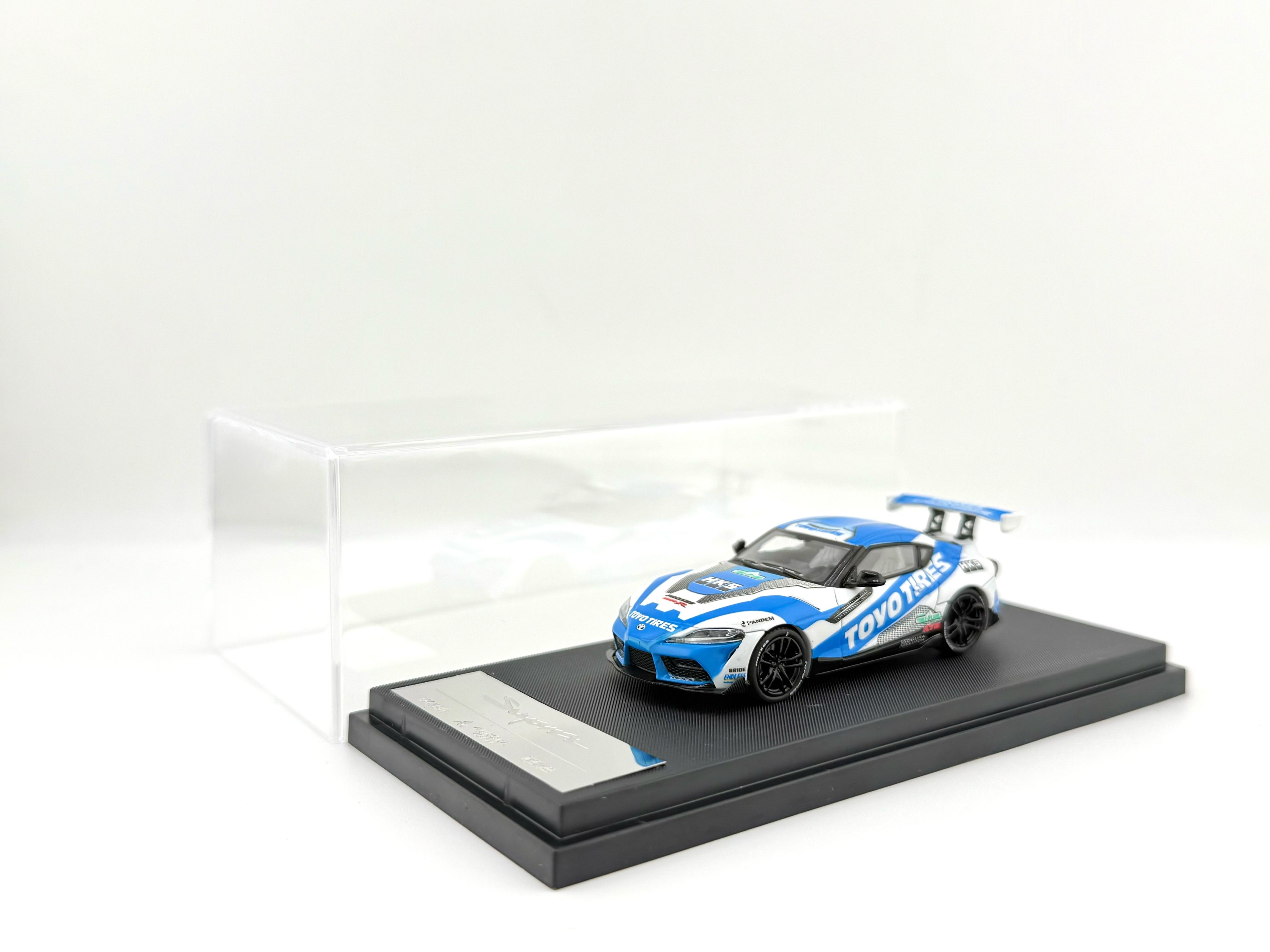 AM SUPRA A90 飄移賽車塗裝 藍白單車