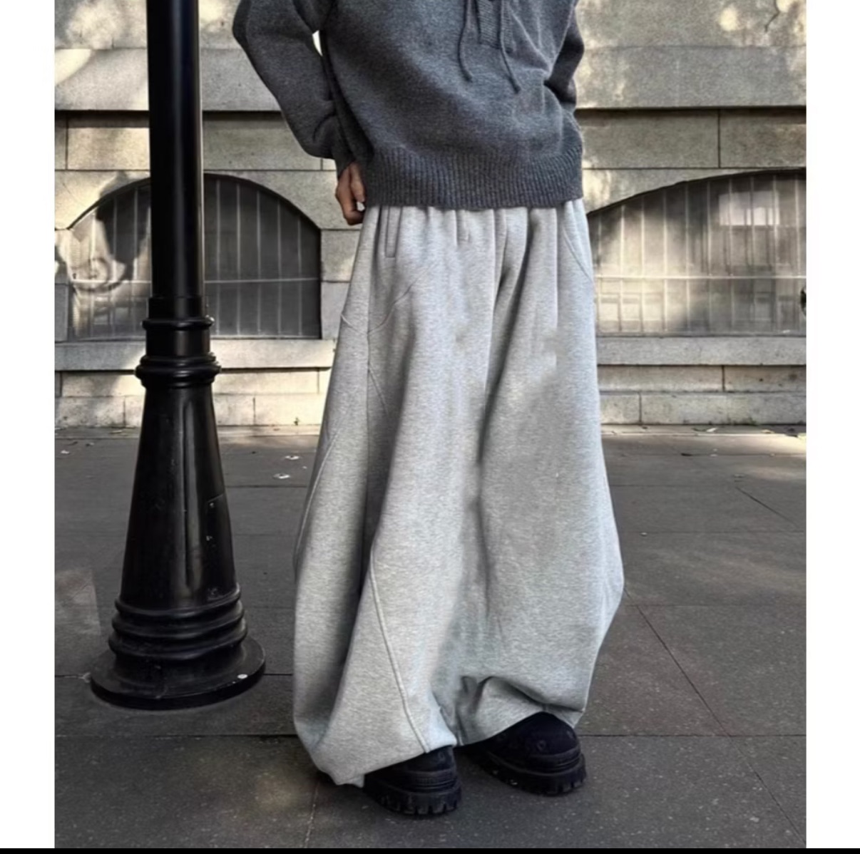 𝐌𝐞𝐫𝐚𝐤𝐢 厚磅棉質彎刀褲