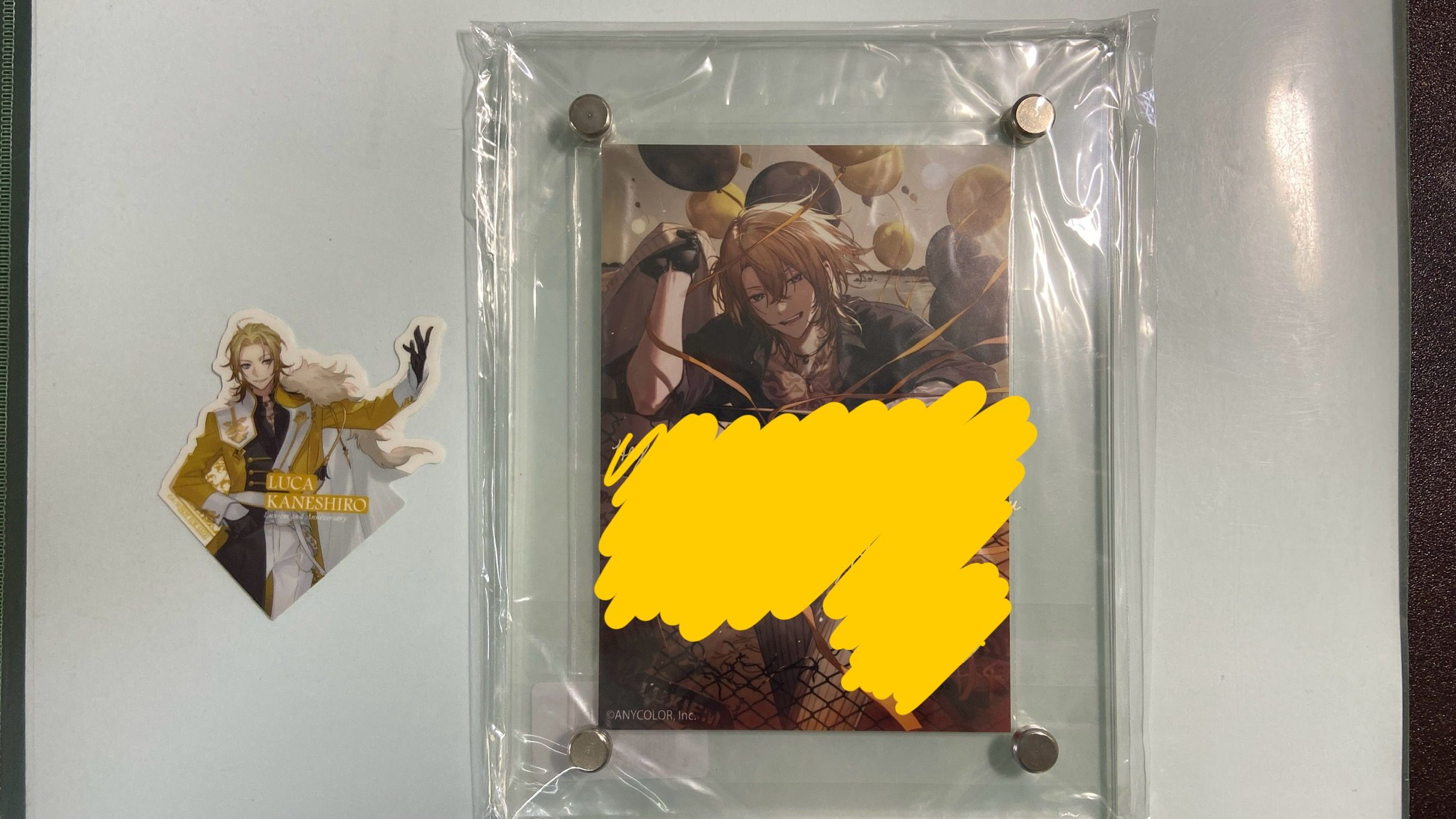 Luca 2023生日壓克力相框（有套袋擺過） 下單即贈2周年特典貼紙