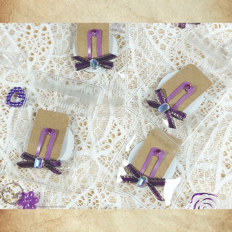 *:･ﾟ✧ 紫色蝴蝶結華麗款 ✧･ﾟ:*