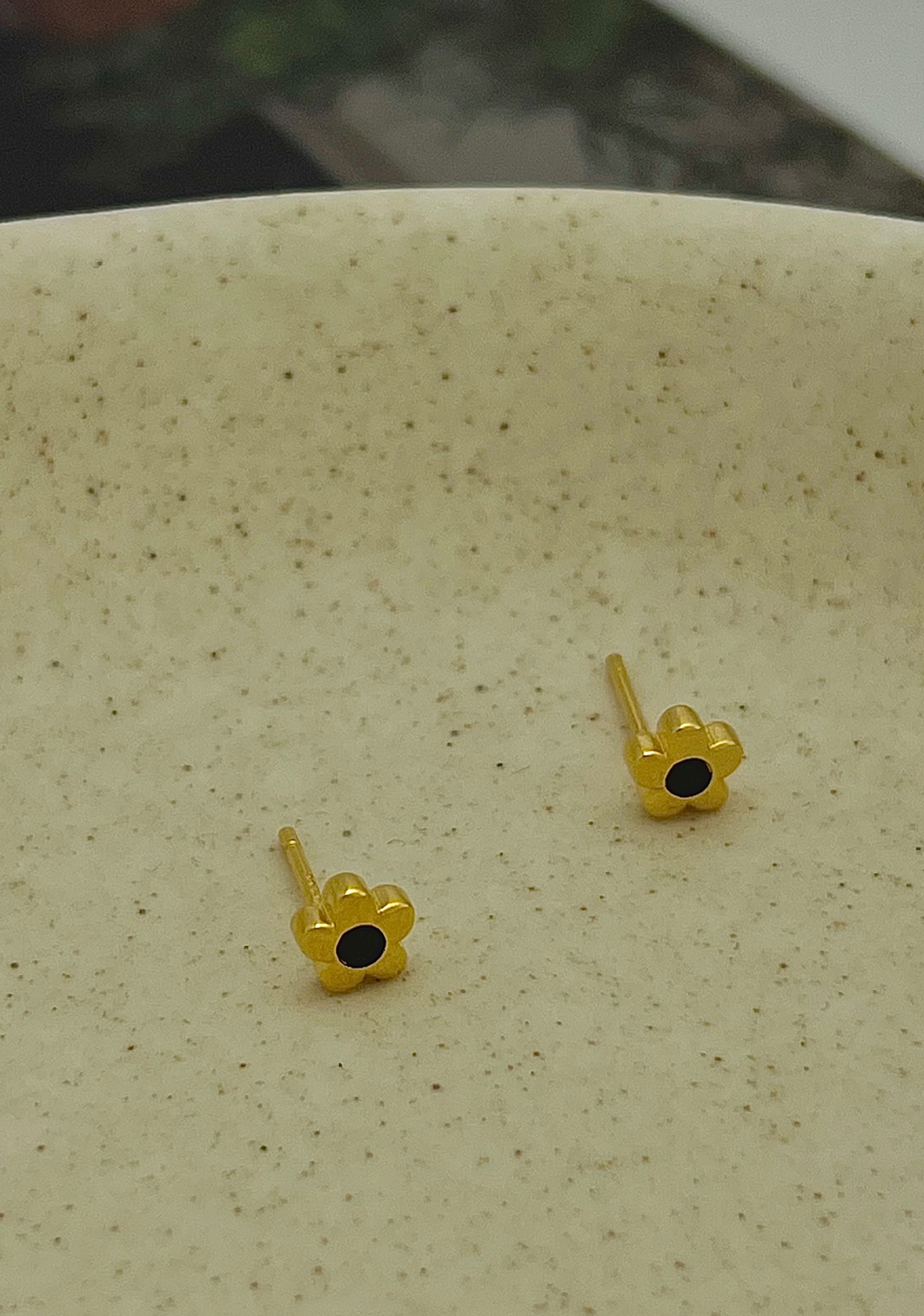 正韓小花｜925純銀小花耳釘耳環 日常耳環 GD耳環  TSHU-A PROJECT  |蔡計畫 韓國飾品