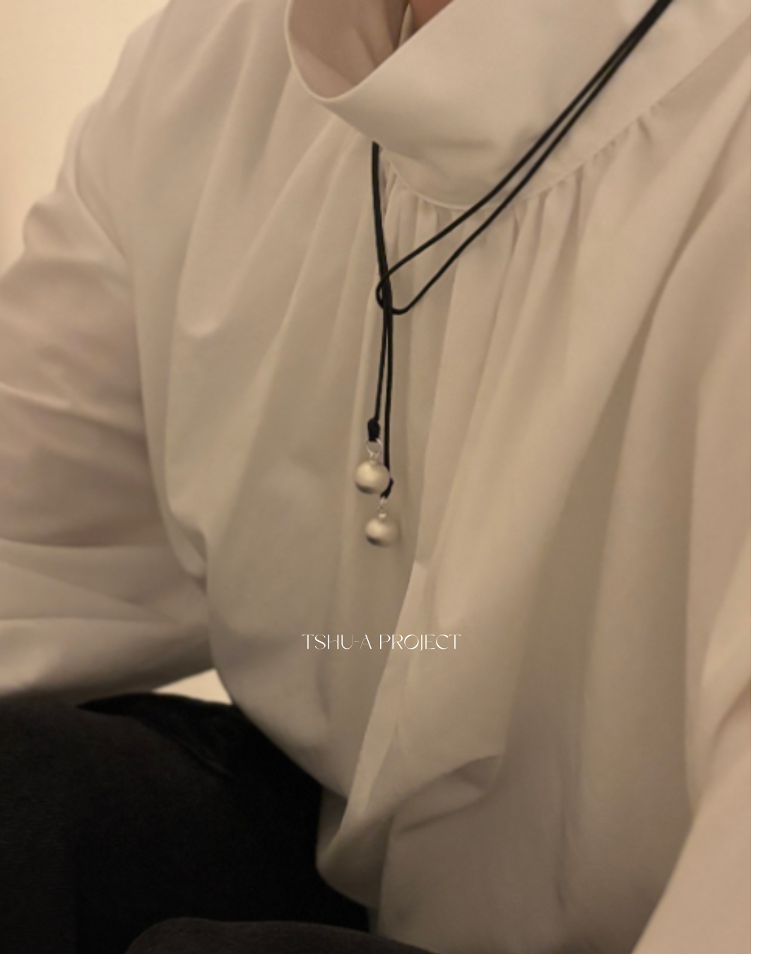 銀墜｜正韓925純銀3WAYS 繩鍊長鍊 多戴法 項鏈｜TSHU-A PROJECT 蔡計畫 韓國飾品