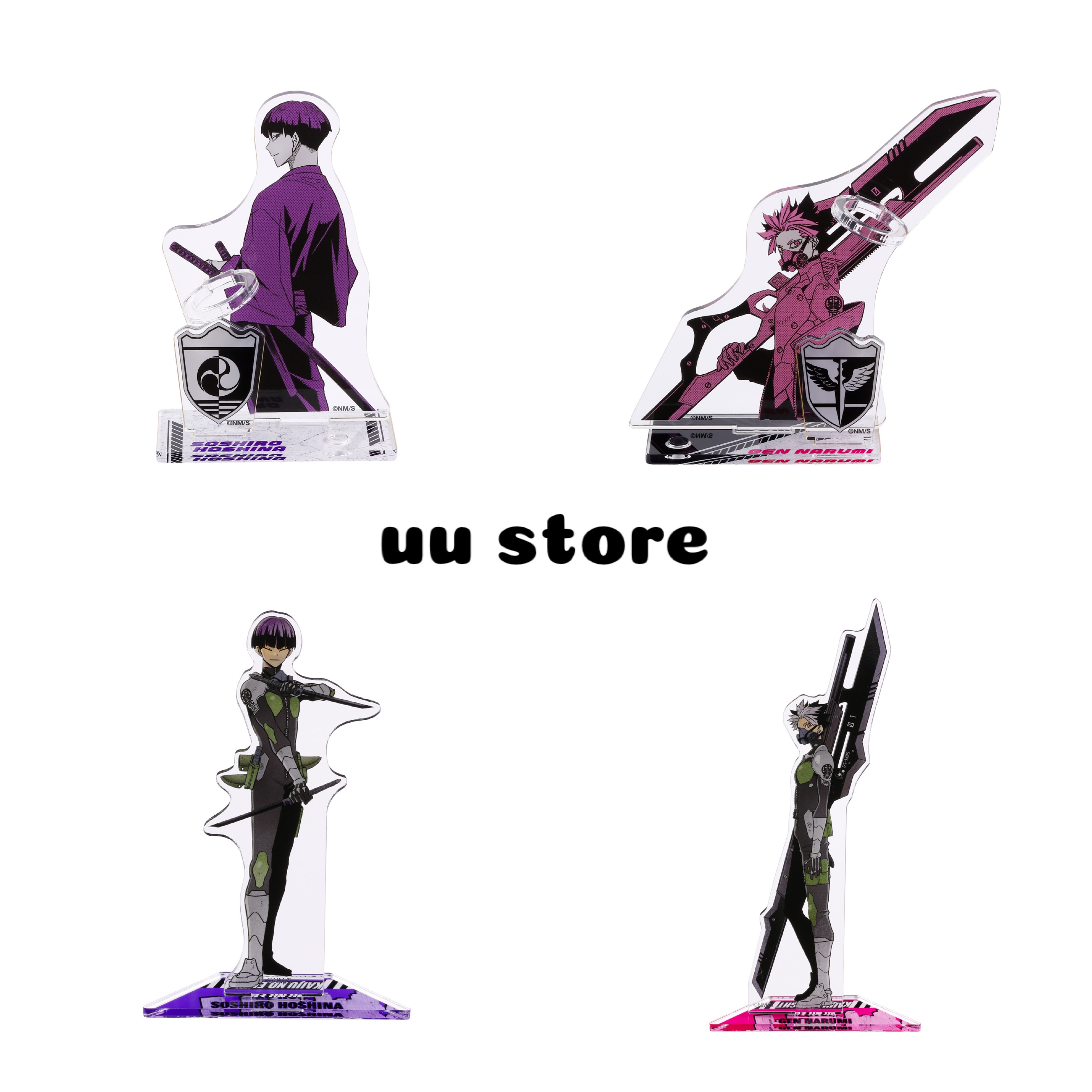 怪獸8號原畫展 筆筒、立牌