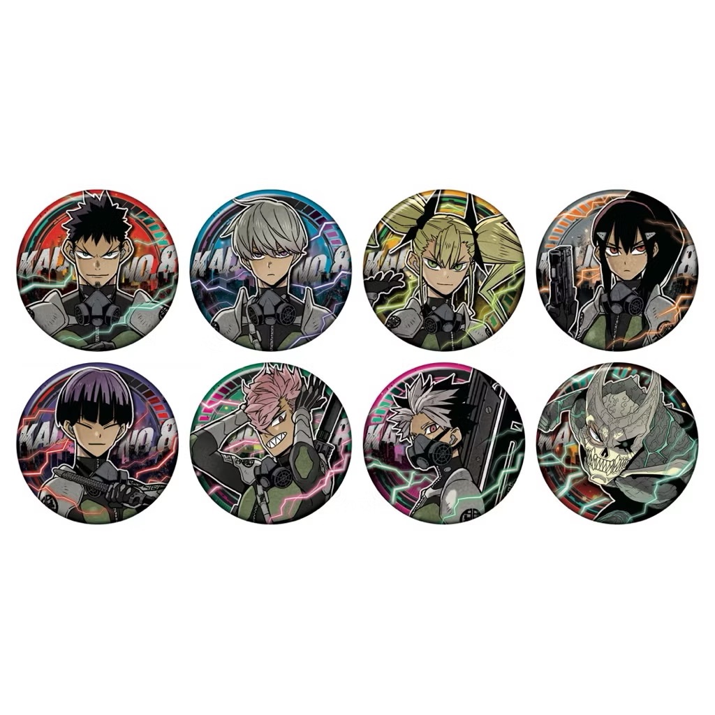 怪獸8號原畫展 原畫徽章