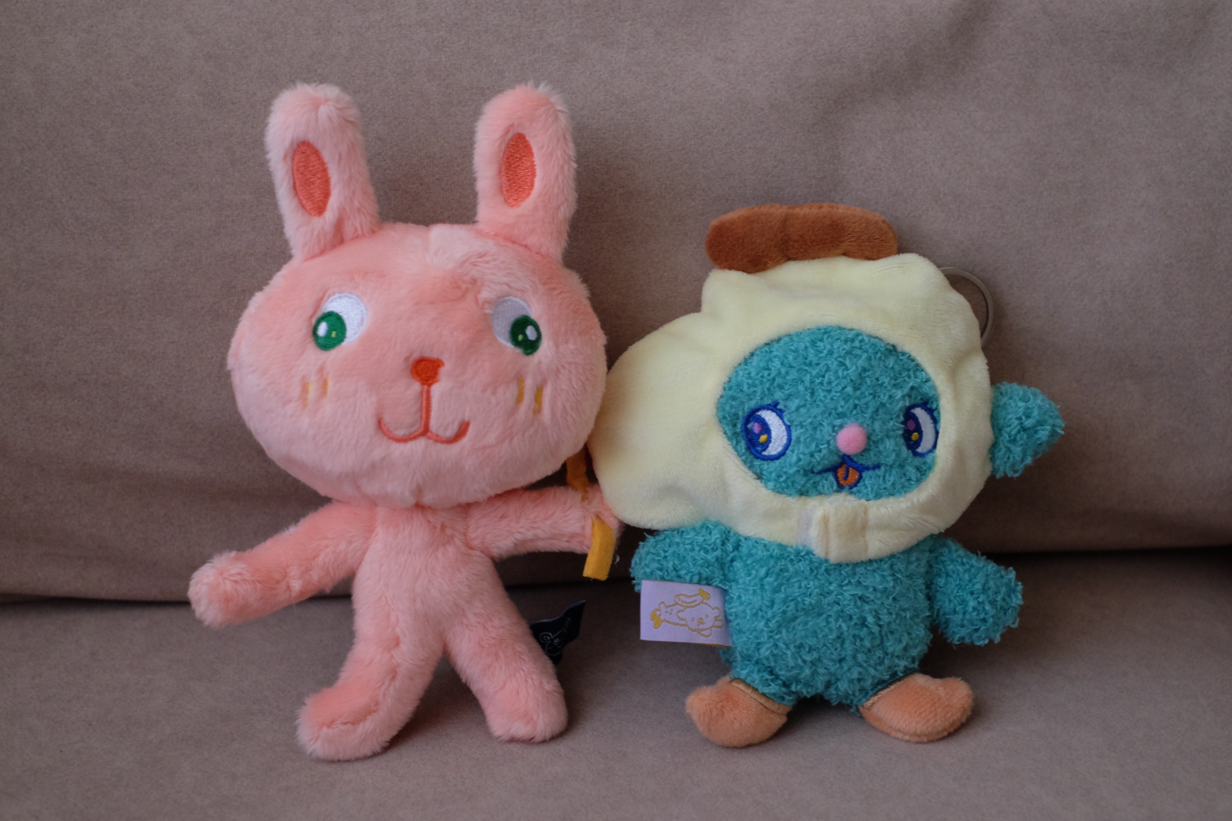 小兔子Bunny Says X 香蕉犬 Cloudy 好友組