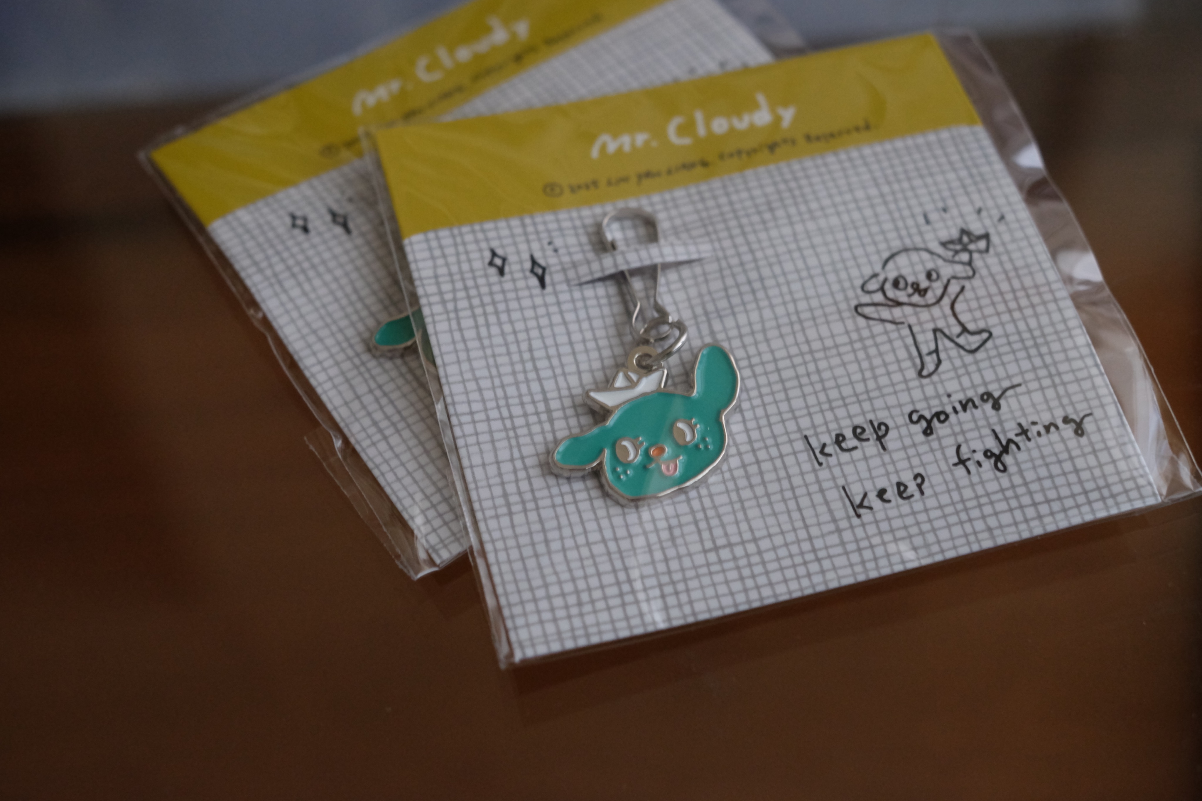 金屬小吊飾- Mr. Cloudy