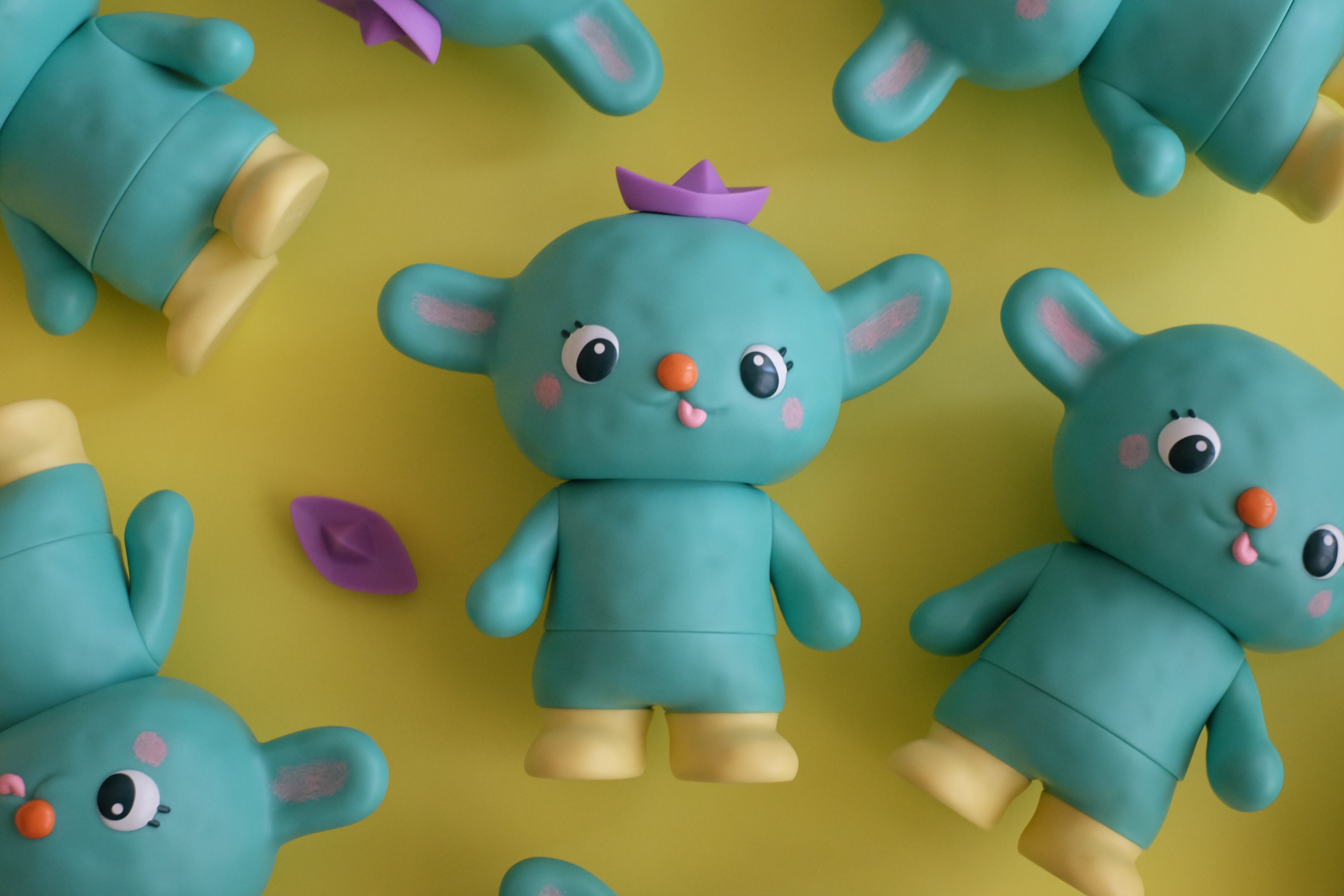 How2Work x Mr. Cloudy 可動聯名合作公仔