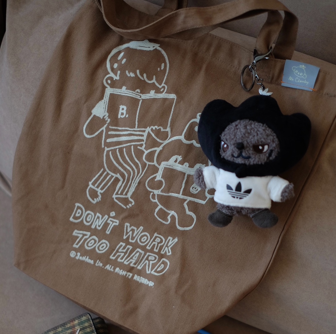 不挑款 絹印提袋 Don’t work too hard