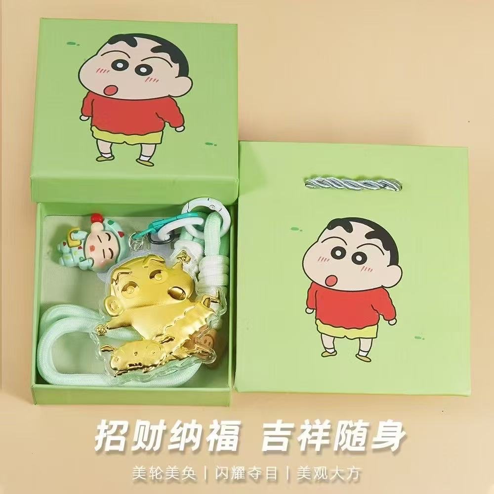🔸預購大約3～7天🔸純金999黃金卡通手機掛鏈❤️禮盒包裝