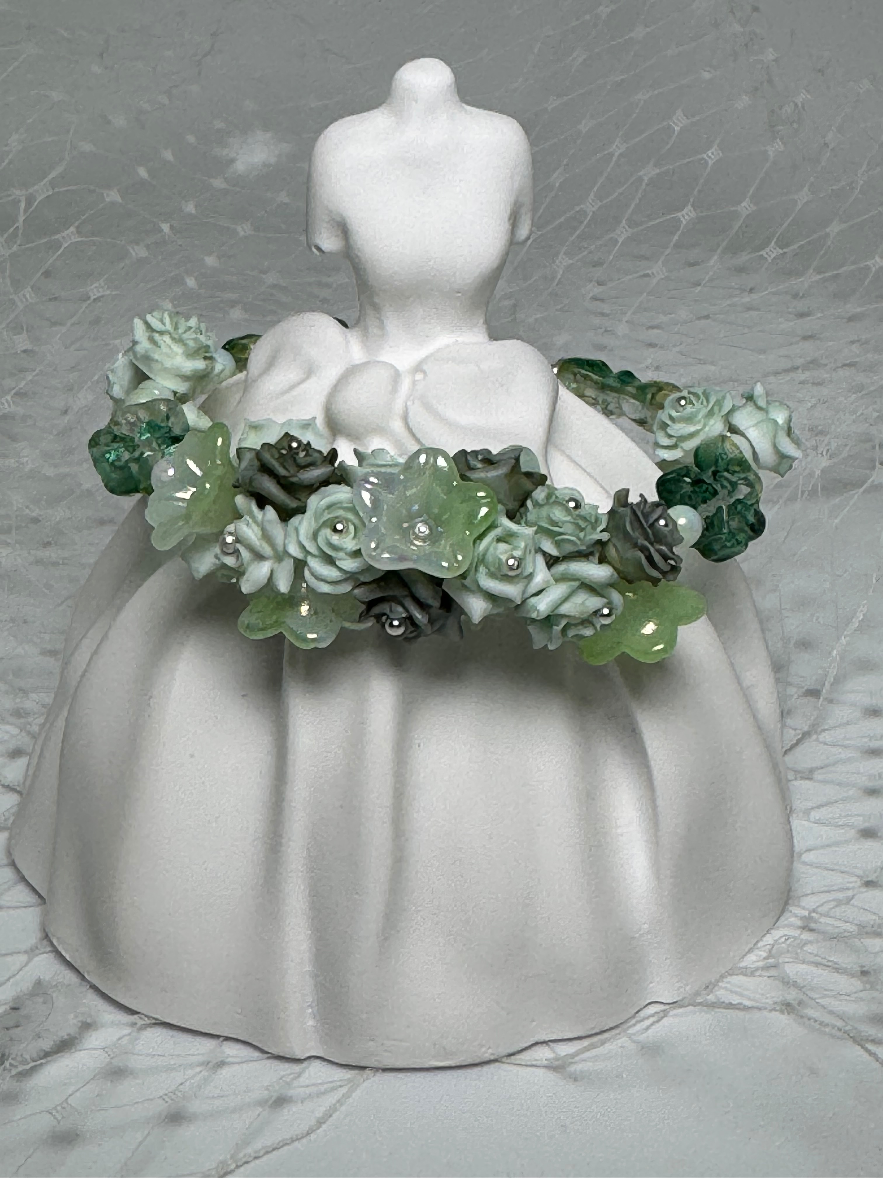 樹脂雕花手鍊～夜光雕花 QA23 串珠手鍊