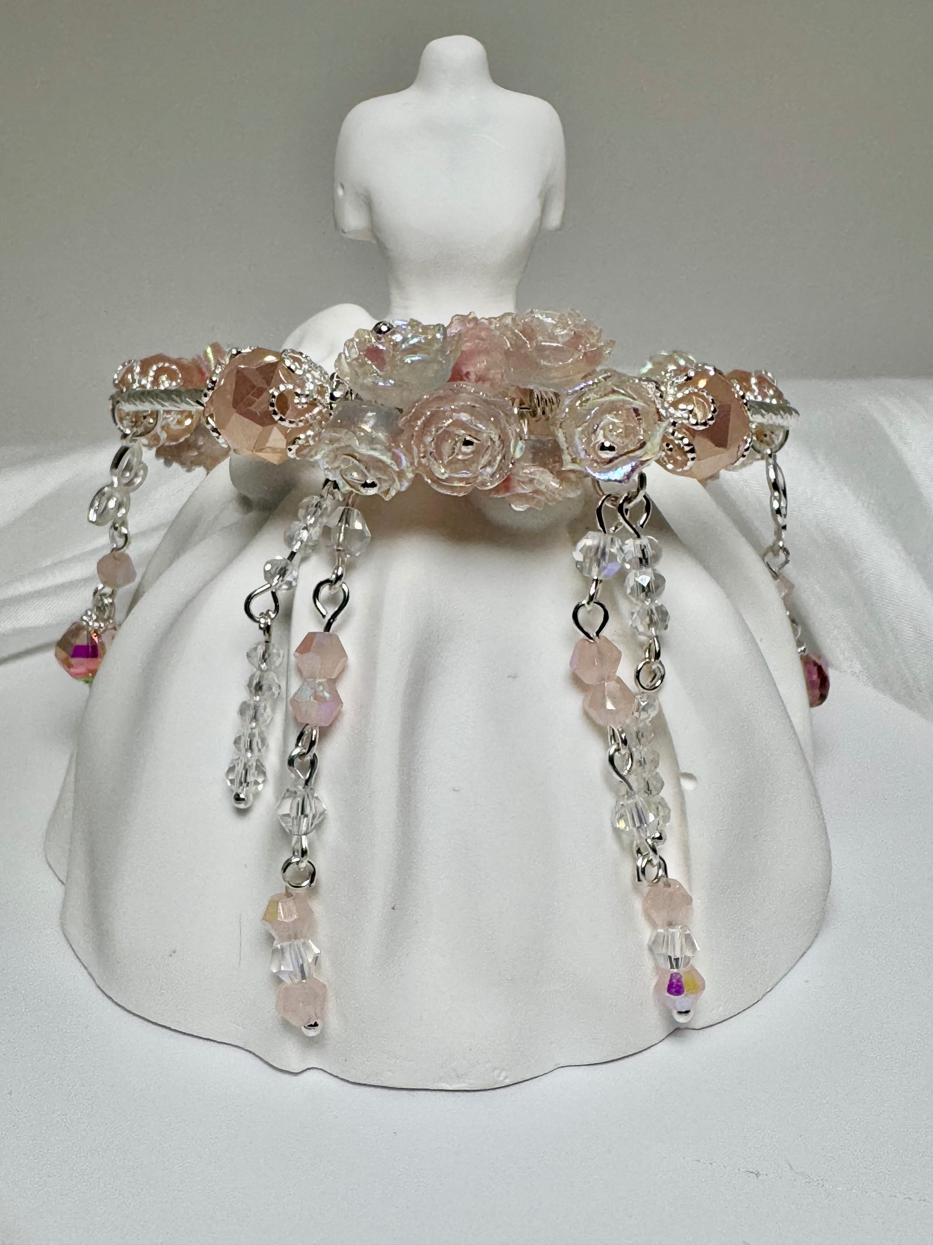 光變！樹脂雕花手鍊～夜光雕花 QA27 串珠手鍊