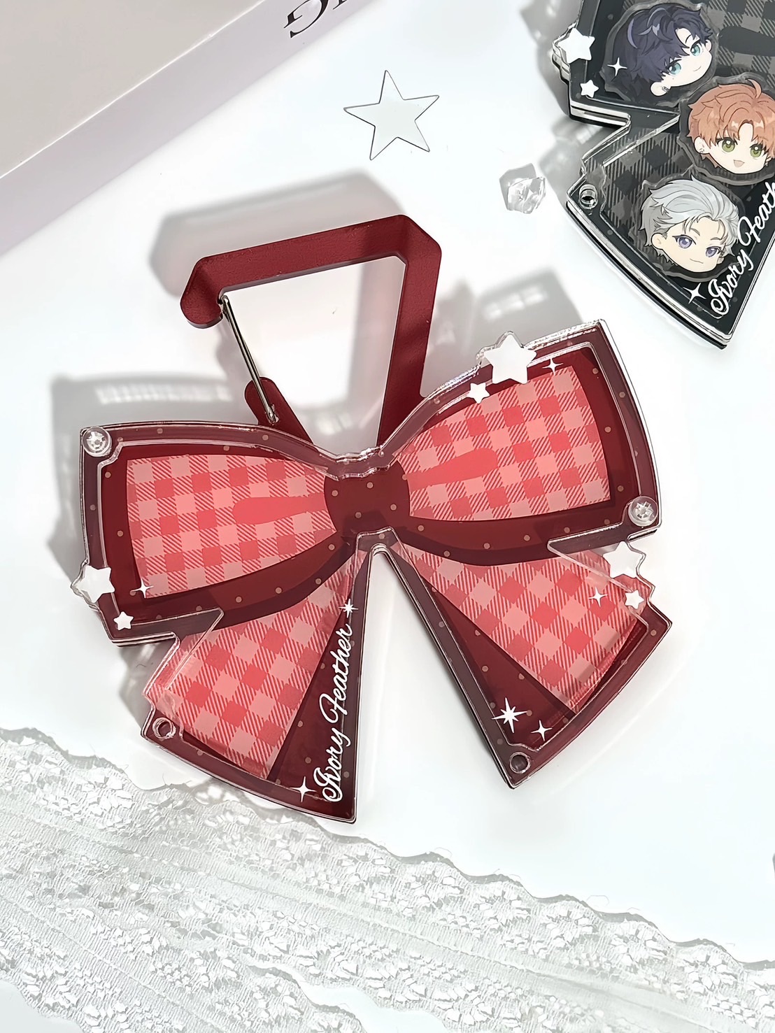 ⋯登山扣蝴蝶結⋯