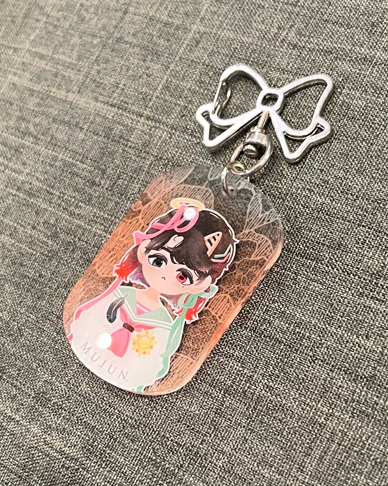 《矛盾》原創繪型蕾絲吊飾